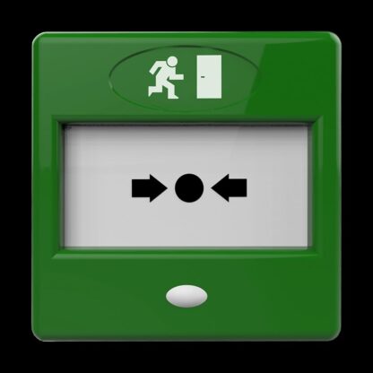 CQR AFP3/GR/DP FP3 Manual Call Point Resettable Double Pole - Green (LEAD TIME: 2-3 DAYS) - Image 2