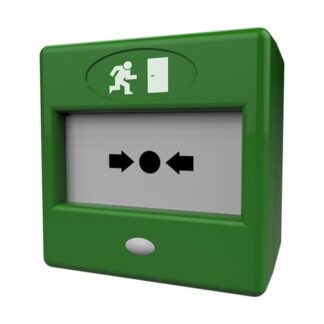 CQR AFP3/GR/TP FP3 Manual Call Point Resettable Triple Pole - Green (LEAD TIME: 2-3 DAYS)
