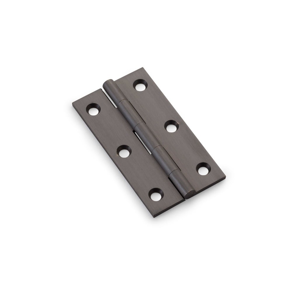 Alexander & Wilks AW075-CH-DBZ Solid Brass Butt Hinge - Dark Bronze 3" (LEAD TIME: 2-3 DAYS)