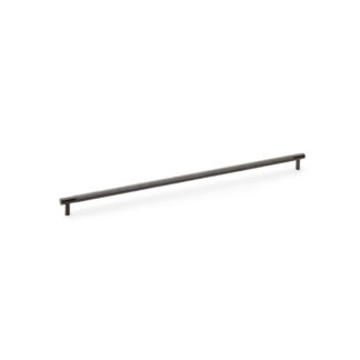 Alexander & Wilks AW810-448-DBZPVD Brunel Knurled T Bar Cupboard Handle - Dark Bronze PVD Centres 448mm (LEAD TIME: 2-3 DAYS)
