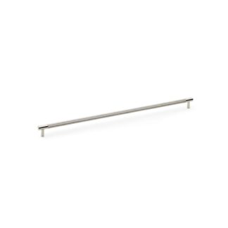 Alexander & Wilks AW810-448-PN Brunel Knurled T Bar Cupboard Handle - Polished Nickel Centres 448mm (LEAD TIME: 2-3 DAYS)