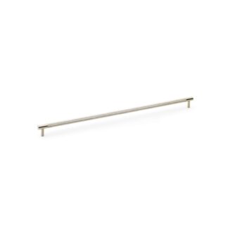 Alexander & Wilks AW810-448-SN Brunel Knurled T Bar Cupboard Handle - Satin Nickel Centres 448mm (LEAD TIME: 2-3 DAYS)