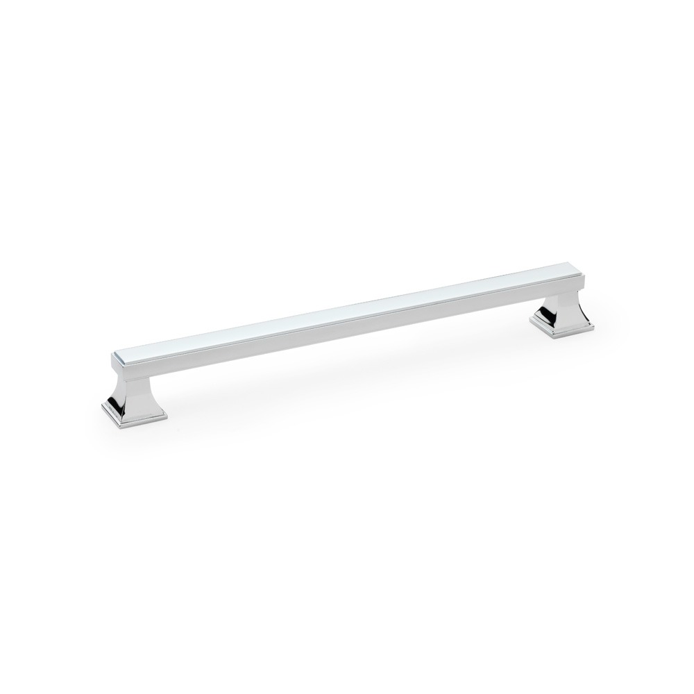 Alexander & Wilks AW813-224-PC Jesper Square Cabinet Pull Handle - Polished Chrome Centres 224mm (LEAD TIME: 2-3 DAYS)