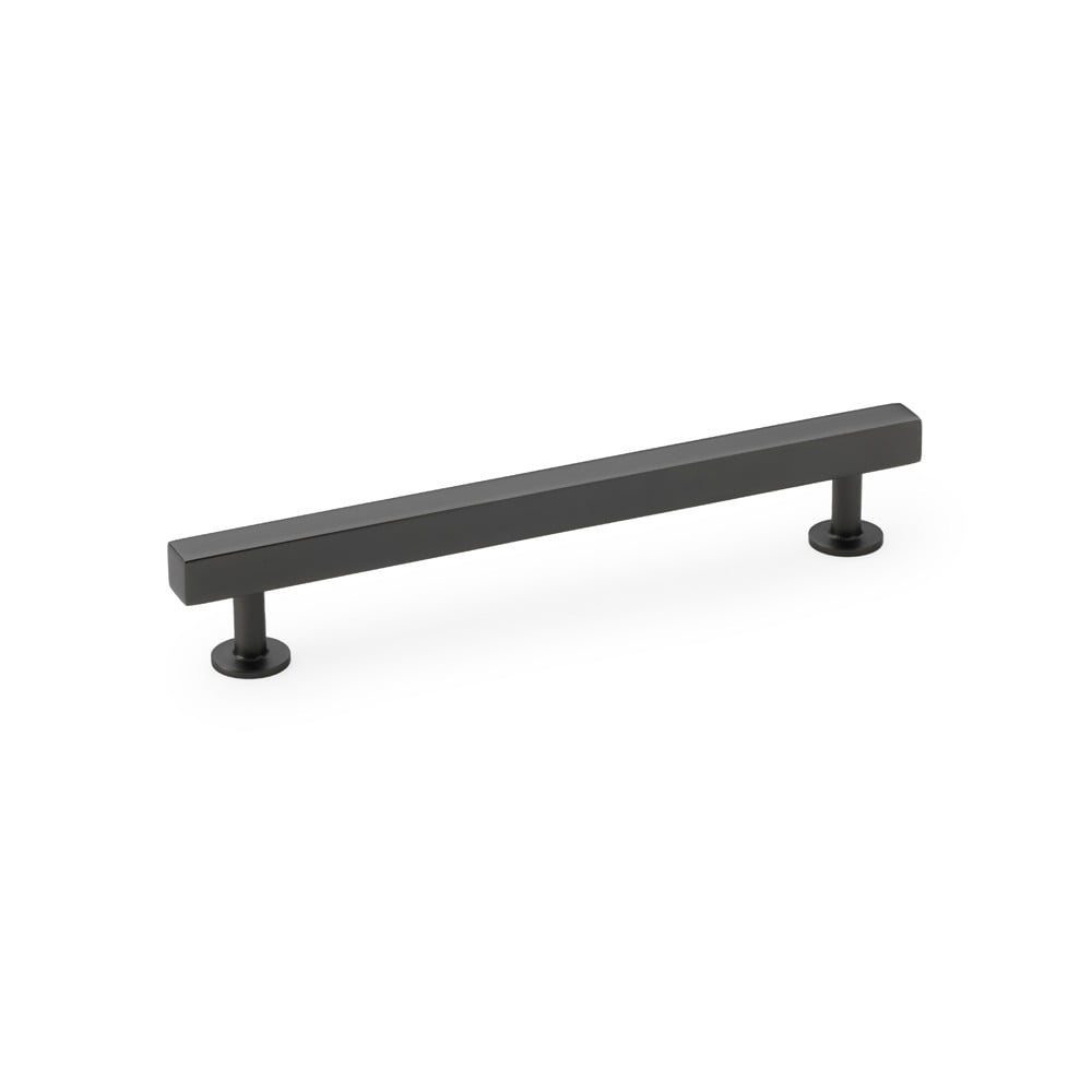 Alexander & Wilks AW815-160-DBZ Square T Bar Cabinet Pull Handle - Dark Bronze 160mm (LEAD TIME: 2-3 DAYS)