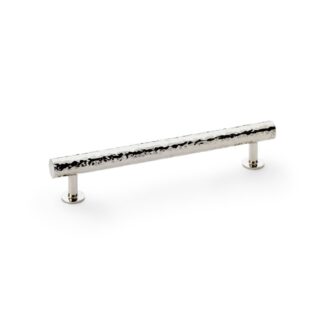 Alexander & Wilks AW817-160-PN Leila Hammered Cabinet Pull - Polished Nickel (LEAD TIME: 2-3 DAYS)
