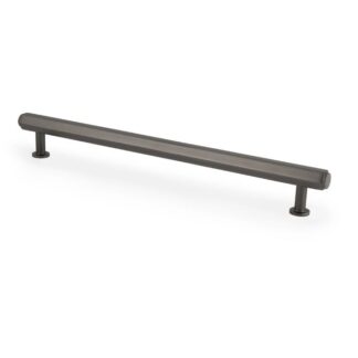 Alexander & Wilks AW830-224-DBZ Vesper Hex T Bar Cabinet Pull - Dark Bronze-224mm C/C (LEAD TIME: 2-3 DAYS)