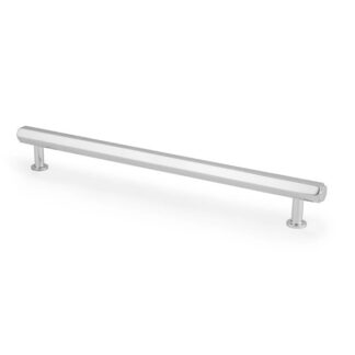 Alexander & Wilks AW830-224-PC Vesper Hex T Bar Cabinet Pull - Polished Chrome-224mm C/C (LEAD TIME: 2-3 DAYS)