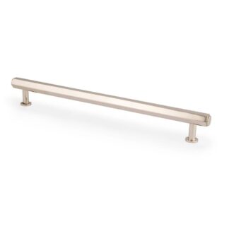 Alexander & Wilks AW830-224-PN Vesper Hex T Bar Cabinet Pull - Polished Nickel-224mm C/C (LEAD TIME: 2-3 DAYS)