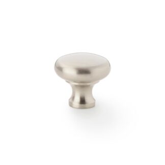 Alexander & Wilks AW836-32-SN Wade Round Cupboard Knob - Satin Nickel 32mm (LEAD TIME: 2-3 DAYS)