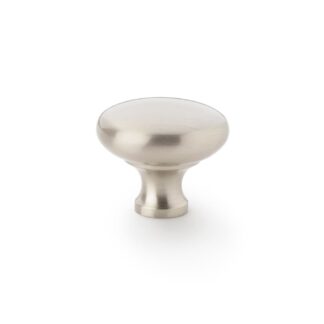 Alexander & Wilks AW836-38-SN Wade Round Cupboard Knob - Satin Nickel 38mm (LEAD TIME: 2-3 DAYS)