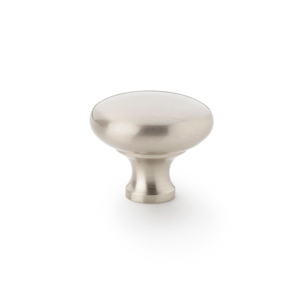 Alexander & Wilks AW836-38-SN Wade Round Cupboard Knob - Satin Nickel 38mm (LEAD TIME: 2-3 DAYS)