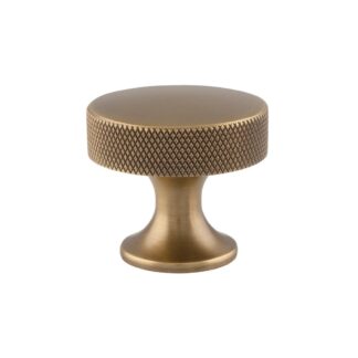 Alexander & Wilks AW841-38-AB Berlin Cupboard Knob - Antique Brass 38mm (LEAD TIME: 2-3 DAYS)