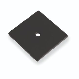 Alexander & Wilks AW893-38-BL Quantock Square Backplate Black (LEAD TIME: 2-3 DAYS)