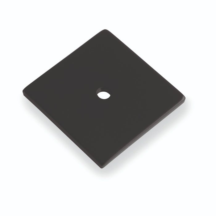 Alexander & Wilks AW893-38-BL Quantock Square Backplate Black (LEAD TIME: 2-3 DAYS)