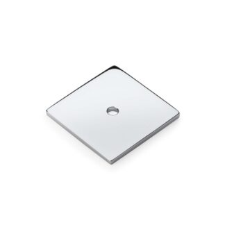 Alexander & Wilks AW893-38-PC Quantock Square Backplate - Polished Chrome (LEAD TIME: 2-3 DAYS)