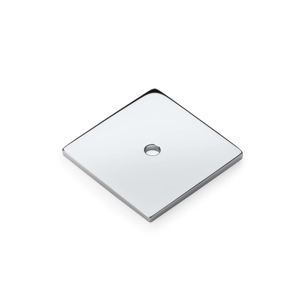Alexander & Wilks AW893-38-PC Quantock Square Backplate - Polished Chrome (LEAD TIME: 2-3 DAYS)