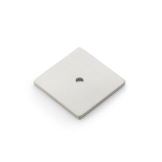 Alexander & Wilks AW893-38-SN Quantock Square Backplate - Satin Nickel (LEAD TIME: 2-3 DAYS)