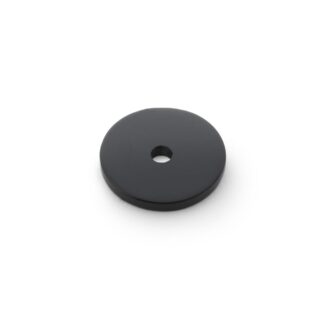 Alexander & Wilks AW895-25-BL Circular Backplate Black Diameter 25mm (LEAD TIME: 2-3 DAYS)