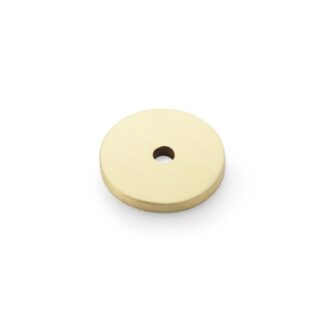 Alexander & Wilks AW895-25-SB Circular Backplate - Satin Brass Diameter 25mm (LEAD TIME: 2-3 DAYS)