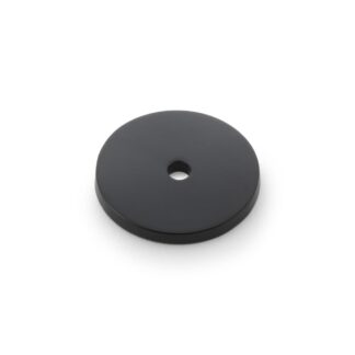 Alexander & Wilks AW895-30-BL Circular Backplate Black Diameter 30mm (LEAD TIME: 2-3 DAYS)