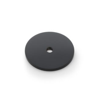 Alexander & Wilks AW895-35-BL Circular Backplate Black Diameter 35mm (LEAD TIME: 2-3 DAYS)