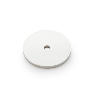 Alexander & Wilks AW895-35-PN Circular Backplate - Polished Nickel Diameter 35mm (LEAD TIME: 2-3 DAYS)
