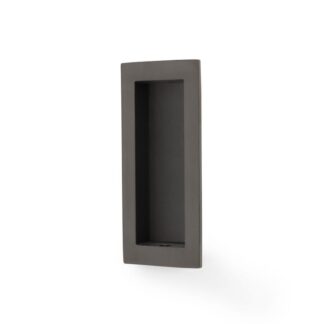 Alexander & Wilks AW911-100-DBZPVD Rectangular Flush Pull 100 x 45mm - Dark Bronze PVD (LEAD TIME: 2-3 DAYS)