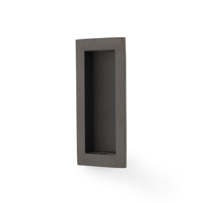 Alexander & Wilks AW911-100-DBZPVD Rectangular Flush Pull 100 x 45mm - Dark Bronze PVD (LEAD TIME: 2-3 DAYS)