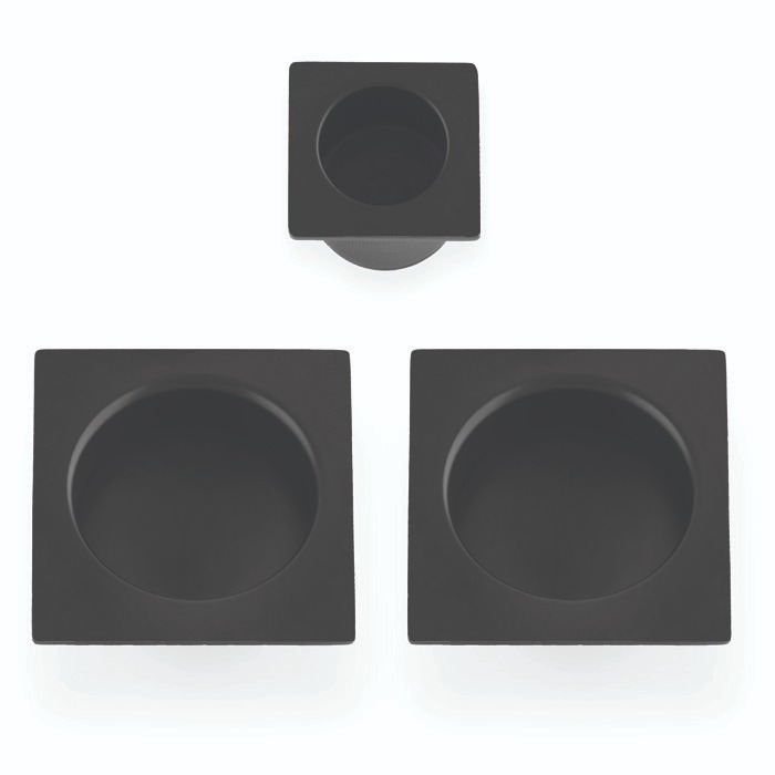 Alexander & Wilks AW995BL Square Sliding Door Pull Kit (LEAD TIME: 2-3 DAYS)