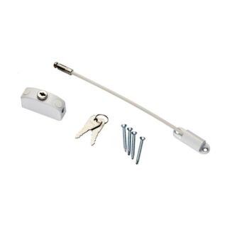 Carlisle Brass AWR1200WHT Window Restrictor (LEAD TIME: 2-3 DAYS)
