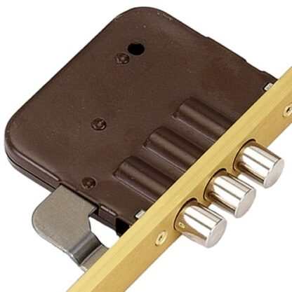 Azbe Latch Deadbolt 6 Pin Bolts Key Wind Operated Multipoint Door Lock - Image 11