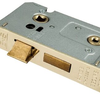 Eurospec BAE5025EB/R Easi-T Residential Bathroom Lock 65mm Radius (LEAD TIME: 2-3 DAYS)