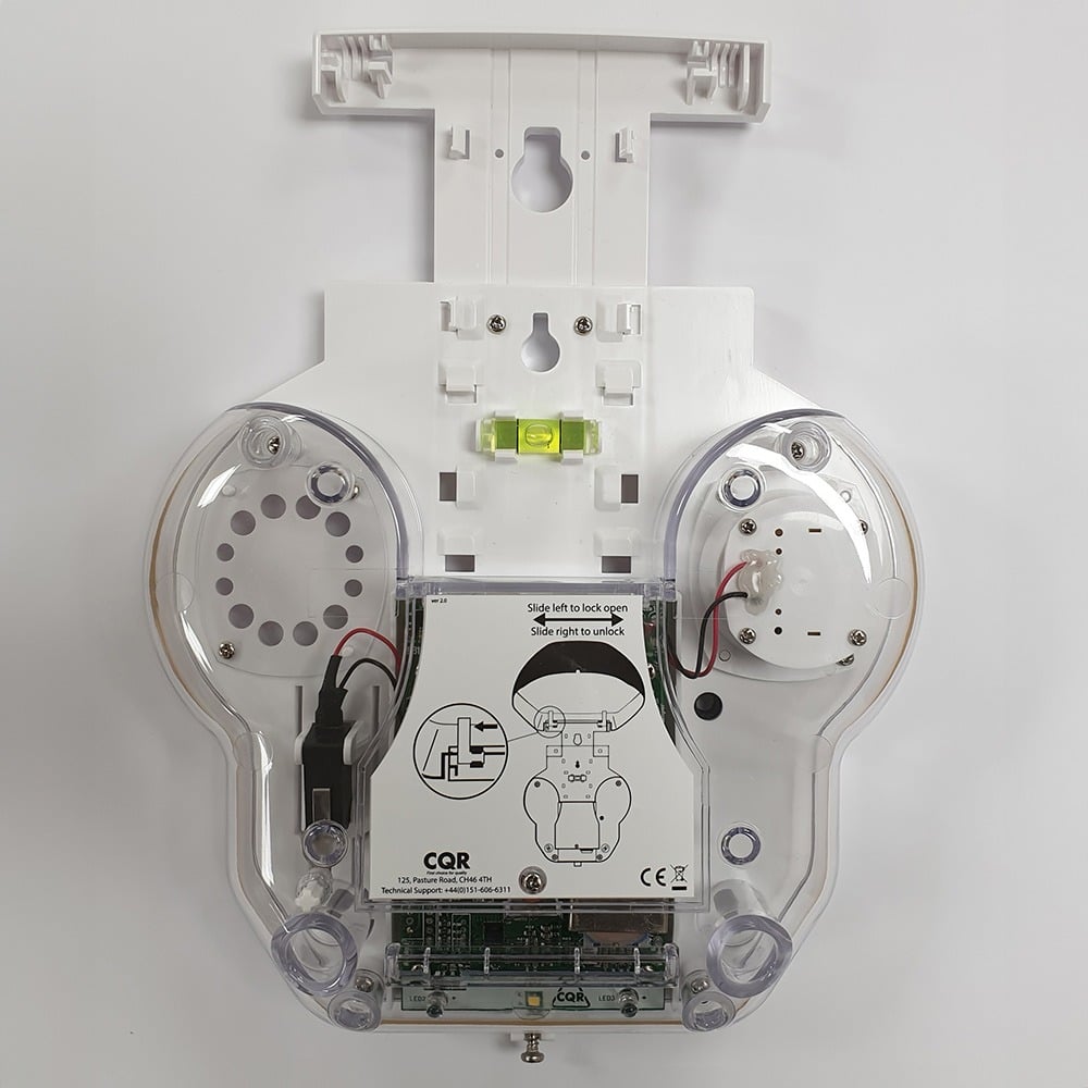 CQR BCSENZ/S/PLUS/W Senza S Plus Backplate | White |G3/G2 (LEAD TIME: 2-3 DAYS)