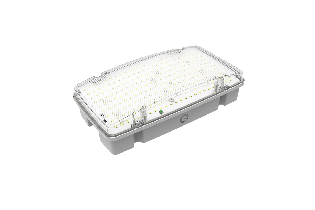 CQR BM/10/NM/WH/865 Max Emergency Bulkhead, 10W, Non-Maintained, IP65 (LEAD TIME: 2-3 DAYS)