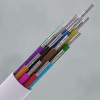 CQR CAB12HF/WH/100 Intruder Alarm Cable | 12 Multi Core | TYPE 1 | Eca | LSZH | White | 100m (LEAD TIME: 2-3 DAYS)