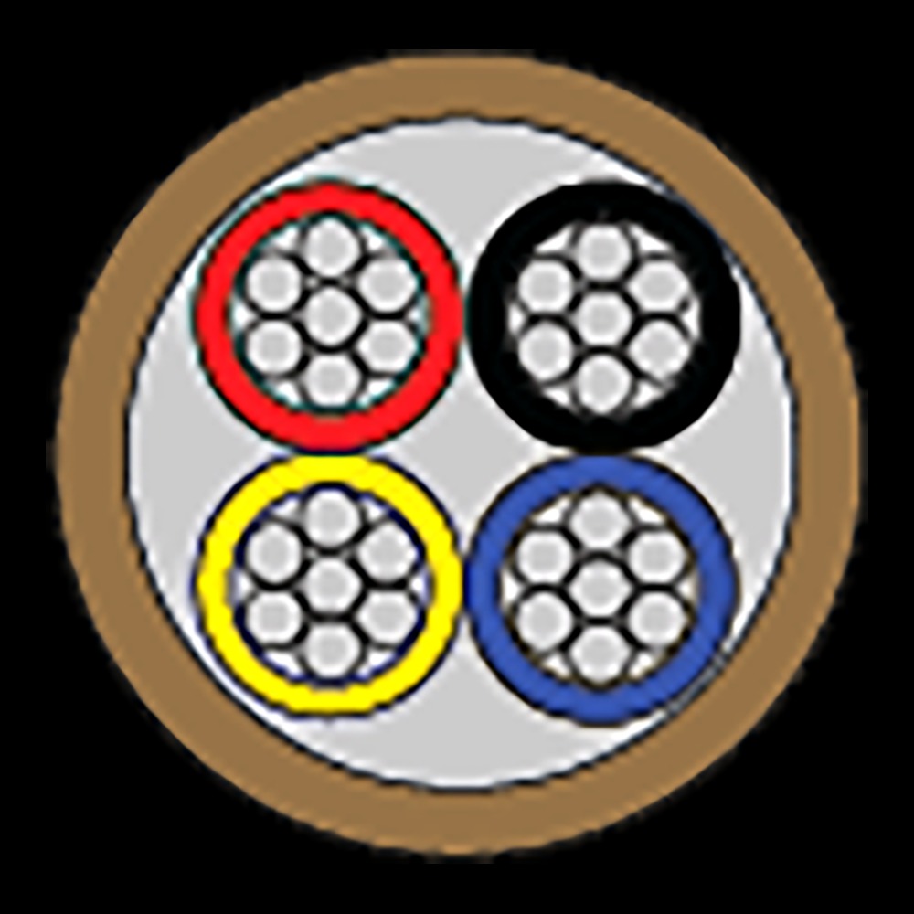 CQR CAB4/BR/100MT Intruder Alarm Cable | 4 Multi Core | TYPE 2 | Eca | PVC | Brown | 100m (LEAD TIME: 2-3 DAYS) - Image 2