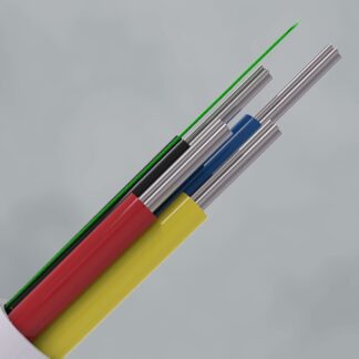 CQR CAB4HF/WH/500 Intruder Alarm Cable | 4 Scr Multi Core | TYPE 1 | Eca | LSZH | White | 500m (LEAD TIME: 2-3 DAYS)
