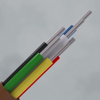 CQR CAB6/BR/100M Intruder Alarm Cable | 6 Multi Core | TYPE 2 | Eca | PVC | Brown | 100m (LEAD TIME: 2-3 DAYS)
