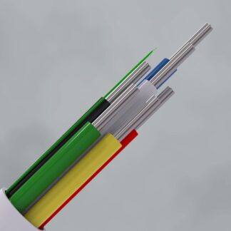 CQR CAB6HF/WH/100/C Intruder Alarm Cable | 6 Multi Core | TYPE 1 | Cca | LSZH | White | 100m (LEAD TIME: 2-3 DAYS)