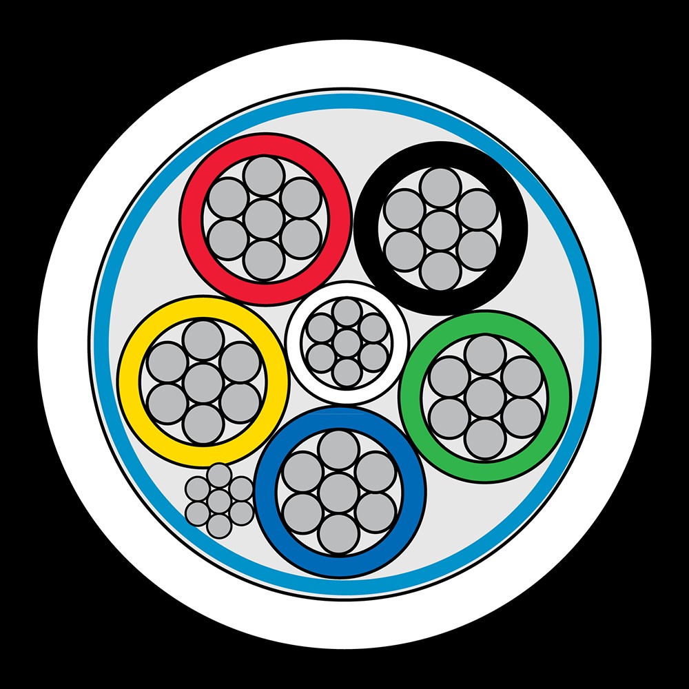 CQR CABCCAS6/WH/100M Intruder Alarm Cable | 6 Multi Core | TYPE 3 | Eca | PVC | White | 100m (LEAD TIME: 2-3 DAYS) - Image 2