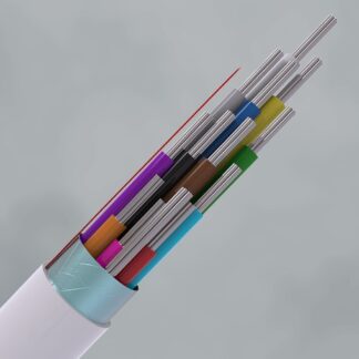 CQR CABS12/WH/500/PL Intruder Alarm Cable | 12 Scr Multi Core | TYPE 2 | Eca | PVC | White | 100m | PL (LEAD TIME: 2-3 DAYS)