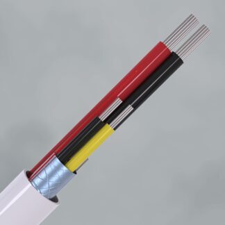 CQR CABS4/WH/100/PD Power & Data Cable | 4 Multi Core | TYPE 2 | Eca | PVC | White | 100m (LEAD TIME: 2-3 DAYS)