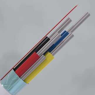 CQR CABS4/WH/200/PR Intruder Alarm Cable | 4 Scr Multi Core | TYPE 2 | Eca | PVC | White | 200m (LEAD TIME: 2-3 DAYS)