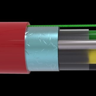 CQR CABS4HF/RD/SO/100/B Intruder Alarm Cable | 4 Solid Core | TYPE 1 | Bca | LSZH | Red | 100m (LEAD TIME: 2-3 DAYS)