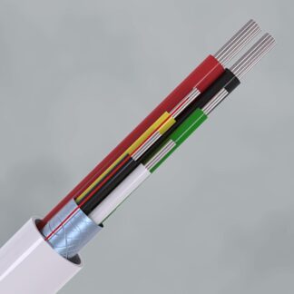 CQR CABS6/WH/100/PD Power & Data Cable | 6 Multi Core | TYPE 2 | Eca | PVC | White | 100m (LEAD TIME: 2-3 DAYS)