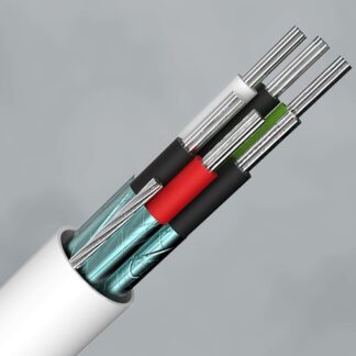 CQR CABTPHF3X2/1C/AB Belden Style 8777 Cable | 3 Pair | TYPE 2 | Eca | LSZH | White | 100m (LEAD TIME: 2-3 DAYS)