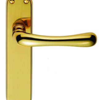 Carlisle Brass CBL12 Ibra Lever On Backplate - Latch (LEAD TIME: 2-3 DAYS)