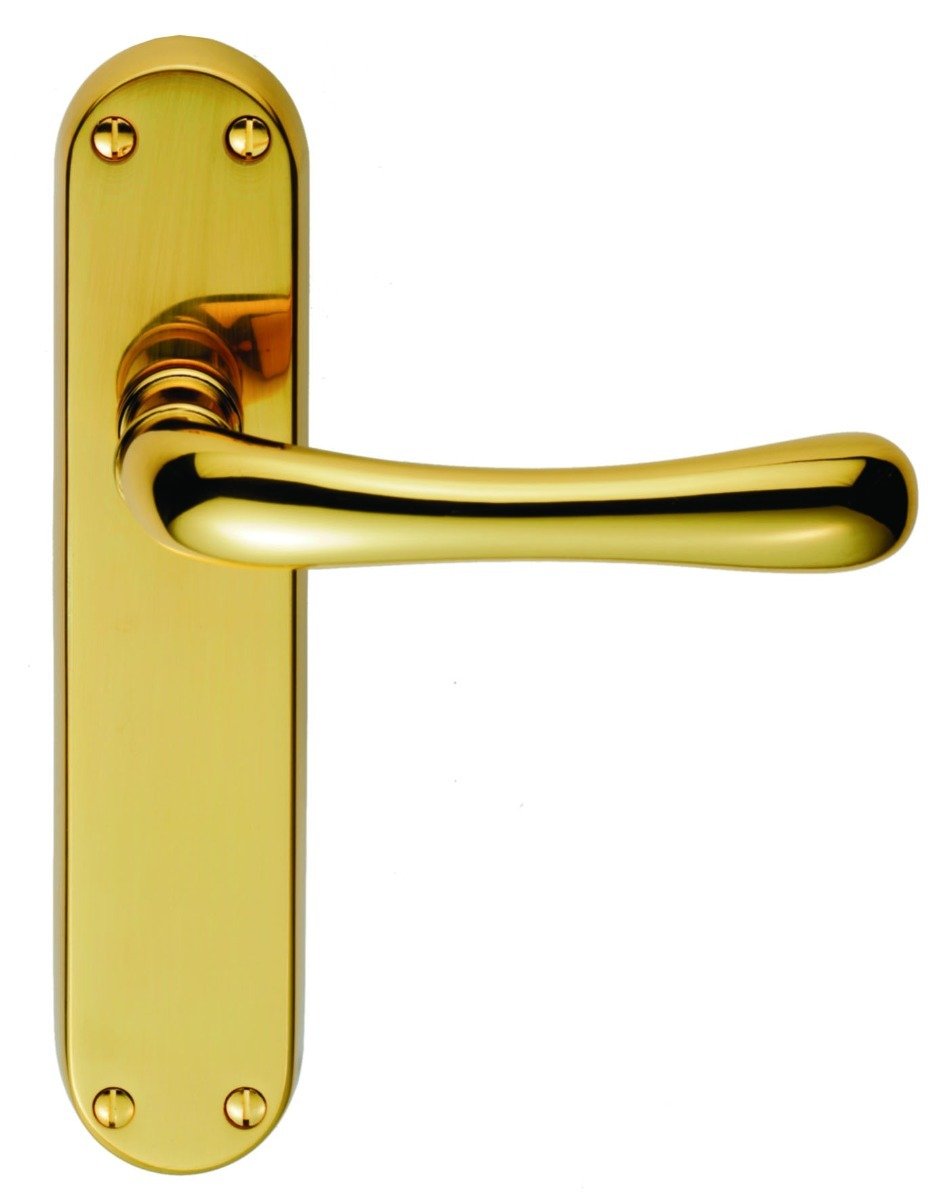 Carlisle Brass CBL12 Ibra Lever On Backplate - Latch (LEAD TIME: 2-3 DAYS)