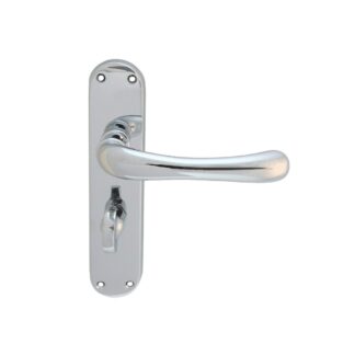 Carlisle Brass CBL13CP Ibra Lever On Backplate Bathroom 57mm C/C (LEAD TIME: 2-3 DAYS)