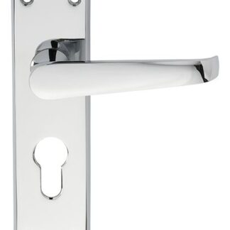 Carlisle Brass CBV30YCP Contract Victorian Lever On Euro Lock Backplate (LEAD TIME: 2-3 DAYS)